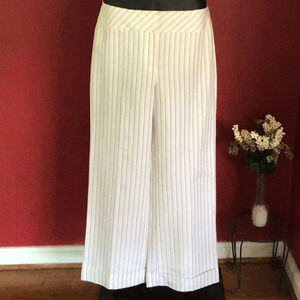 ANN TAYLOR LOFT LINEN TROUSERS SIZE 8